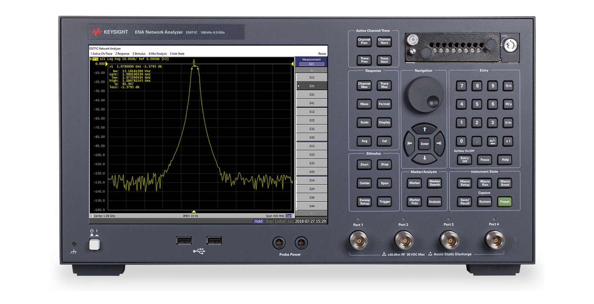 Keysight Technologies E5071C | ENA Series Network analyzer